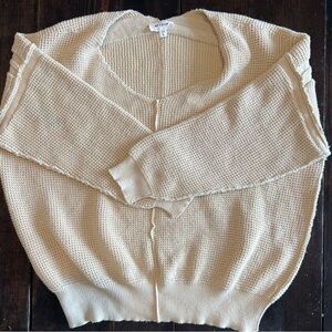 Cream Knit Sweater